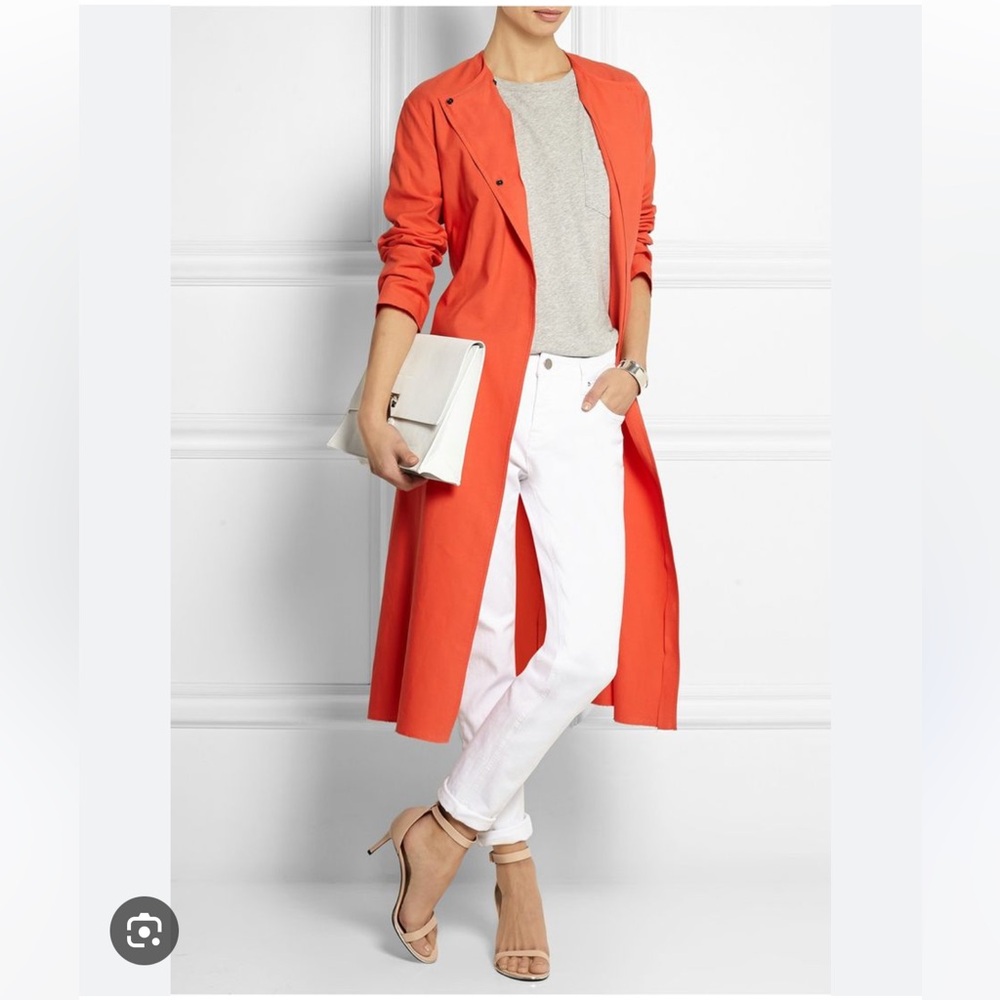 Cedric charlier orange trench